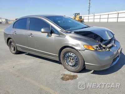 Czwarte zdjęcie samochodu z boku: 2006 HONDA CIVIC LX VIN:1HGFA16516L051421 - miniatura