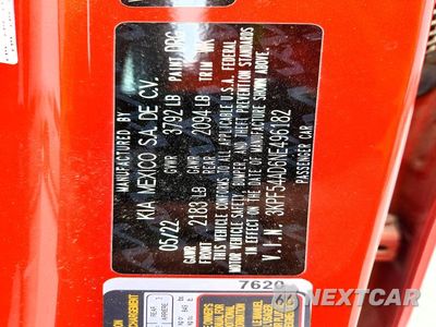 Zdjęcie 12 z 12 samochodu: 2022 KIA FORTE GT LINE VIN:3KPF54AD6NE496182 - miniatura