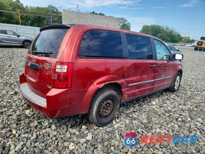 Trzecie zdjęcie samochodu z tyłu: 2008 DODGE GRAND CARAVAN SE VIN:2D8HN44H58R679665 - miniatura