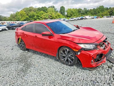 Czwarte zdjęcie samochodu z boku: 2018 HONDA CIVIC SI VIN:2HGFC1E57JH707980 - miniatura