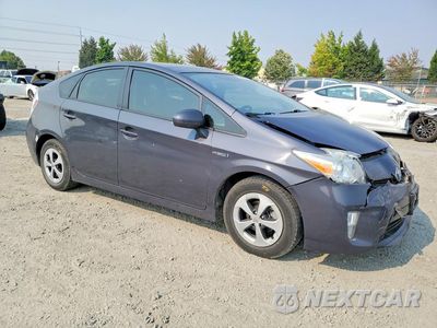 Czwarte zdjęcie samochodu z boku: 2012 TOYOTA PRIUS FOUR VIN:JTDKN3DU0C1497557 - miniatura