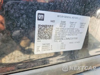 Zdjęcie 13 z 13 samochodu: 2022 GMC ACADIA AT4 VIN:1GKKNLLS4NZ157000 - miniatura