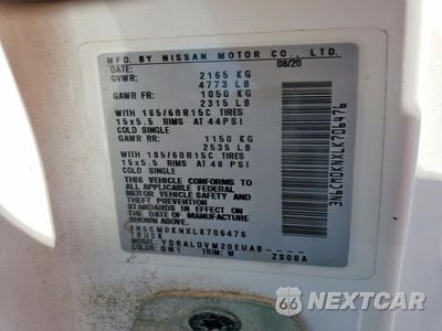 Zdjęcie 13 z 13 samochodu: 2020 NISSAN NV200 S VIN:3N6CM0KNXLK706476 - miniatura