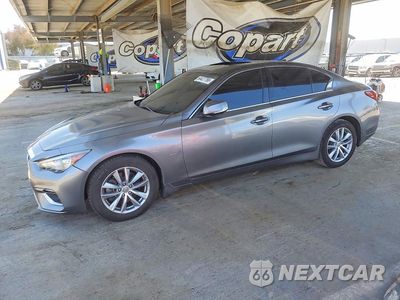 2018 INFINITI Q50 3.0T LUXE JN1EV7APXJM352737 - główne zdjęcie licytacji z USA - miniatura
