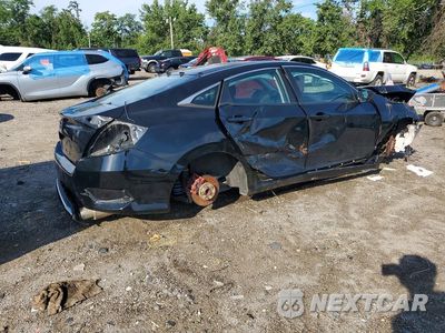Trzecie zdjęcie samochodu z tyłu: 2016 HONDA CIVIC LX VIN:2HGFC2F55GH508410 - miniatura