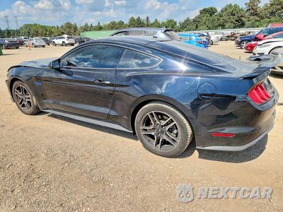 Drugie zdjęcie samochodu z przodu: 2019 FORD MUSTANG GT VIN:1FA6P8CF6K5142384 - miniatura