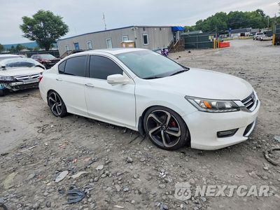 Czwarte zdjęcie samochodu z boku: 2015 HONDA ACCORD EXL VIN:1HGCR2F88FA183650 - miniatura