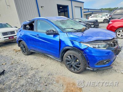 Czwarte zdjęcie samochodu z boku: 2022 HONDA HR-V SPORT VIN:3CZRU6H10NM701048 - miniatura