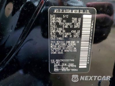 Zdjęcie 13 z 13 samochodu: 2012 INFINITI QX56 BASE VIN:JN8AZ2NC5C9317446 - miniatura