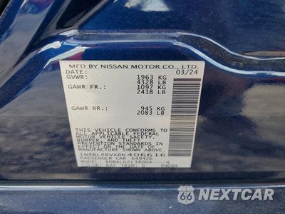 Zdjęcie 12 z 12 samochodu: 2024 NISSAN ALTIMA S VIN:1N4BL4BVXRN406616 - miniatura