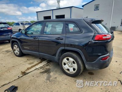 Drugie zdjęcie samochodu z przodu: 2014 JEEP CHEROKEE SPORT VIN:1C4PJLAB5EW247743 - miniatura