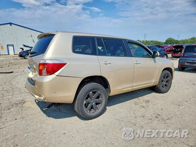 Trzecie zdjęcie samochodu z tyłu: 2008 TOYOTA HIGHLANDER BASE VIN:JTEES41A782034852 - miniatura