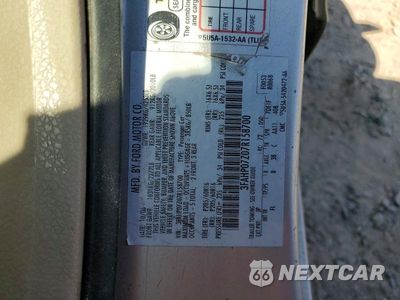 Zdjęcie 12 z 12 samochodu: 2007 FORD FUSION SE VIN:3FAHP07Z07R158700 - miniatura