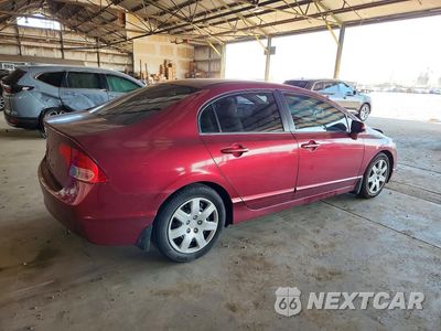 Trzecie zdjęcie samochodu z tyłu: 2007 HONDA CIVIC LX VIN:1HGFA16557L107636 - miniatura
