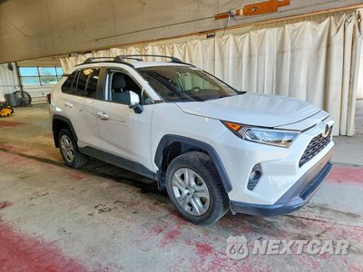 Czwarte zdjęcie samochodu z boku: 2021 TOYOTA RAV4 XLE VIN:2T3P1RFV3MW153931 - miniatura