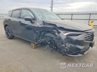 Czwarte zdjęcie samochodu z boku: 2026 ACURA ADX A-SPEC ADVANCE VIN:3HDSA2H74TM710716 - miniatura