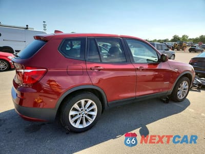Trzecie zdjęcie samochodu z tyłu: 2014 BMW X3 XDRIVE28I VIN:5UXWX9C57F0D27263 - miniatura