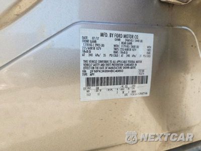 Zdjęcie 13 z 13 samochodu: 2017 FORD EDGE TITANIUM VIN:2FMPK3K89HBC40893 - miniatura
