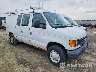 Czwarte zdjęcie samochodu z boku: 2007 FORD ECONOLINE E250 VAN VIN:1FTNE24W97DB27558 - miniatura