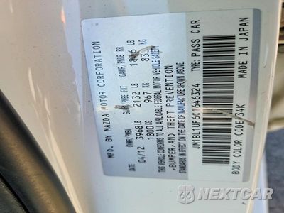 Zdjęcie 12 z 12 samochodu: 2012 MAZDA 3 I VIN:JM1BL1UF6C1646324 - miniatura