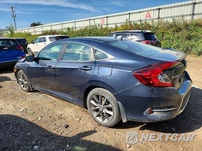 Drugie zdjęcie samochodu z przodu: 2019 HONDA CIVIC EX VIN:19XFC1F30KE000163 - miniatura
