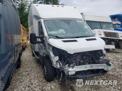 Czwarte zdjęcie samochodu z boku: 2023 FORD TRANSIT T-350 HD DELIVERY TRUCK VIN:1FDWU8PG5PKA70040 - miniatura