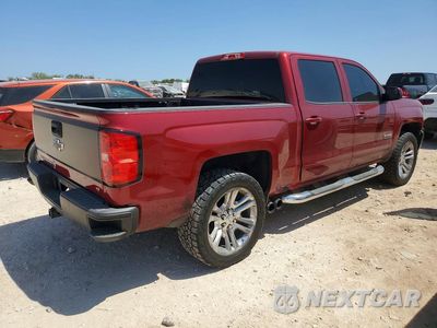 Trzecie zdjęcie samochodu z tyłu: 2018 CHEVROLET SILVERADO C1500 LT VIN:3GCPCREC6JG529849 - miniatura