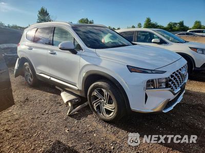 Czwarte zdjęcie samochodu z boku: 2021 HYUNDAI SANTA FE SEL VIN:5NMS3DAJ3MH356351 - miniatura