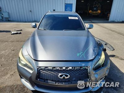 Piąte zdjęcie samochodu w środku: 2015 INFINITI Q50 PREMIUM VIN:JN1BV7AP3FM353187 - miniatura
