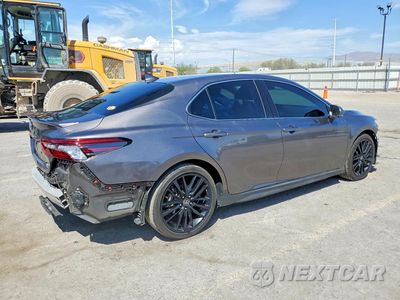 Trzecie zdjęcie samochodu z tyłu: 2021 TOYOTA CAMRY XSE VIN:4T1K61AK8MU479114 - miniatura