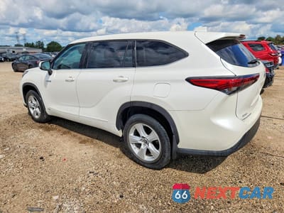 Drugie zdjęcie samochodu z przodu: 2021 TOYOTA HIGHLANDER HYBRID LE VIN:5TDBBRCH9MS518684 - miniatura
