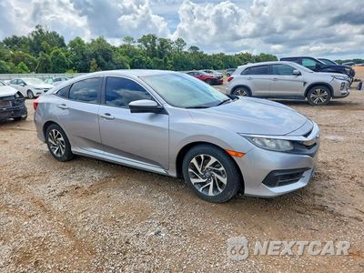 Czwarte zdjęcie samochodu z boku: 2018 HONDA CIVIC EX VIN:2HGFC2F72JH570856 - miniatura
