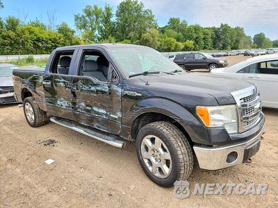 Czwarte zdjęcie samochodu z boku: 2013 FORD F150 SUPERCREW VIN:1FTFW1ET8DKE67985 - miniatura