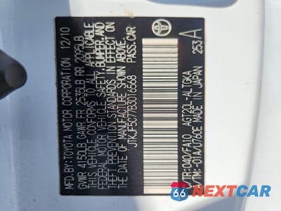 Zdjęcie 12 z 12 samochodu: 2011 SCION TC BASE VIN:JTKJF5C77B3016568 - miniatura