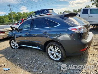 Drugie zdjęcie samochodu z przodu: 2011 LEXUS RX 450H VIN:JTJBC1BA4B2421722 - miniatura