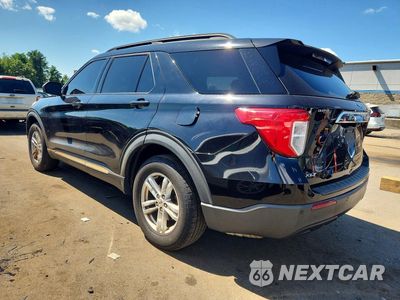 Drugie zdjęcie samochodu z przodu: 2020 FORD EXPLORER XLT VIN:1FMSK8DH6LGA21458 - miniatura