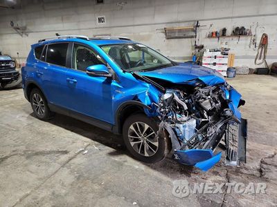 Czwarte zdjęcie samochodu z boku: 2018 TOYOTA RAV4 HYBRID XLE VIN:JTMRJREV4JD182440 - miniatura