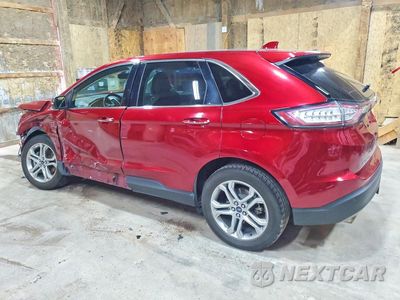 Drugie zdjęcie samochodu z przodu: 2017 FORD EDGE TITANIUM VIN:2FMPK4K83HBB82026 - miniatura