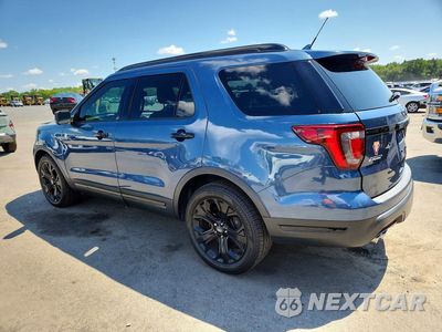 Drugie zdjęcie samochodu z przodu: 2019 FORD EXPLORER SPORT VIN:1FM5K8GT8KGA82628 - miniatura