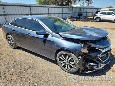 Czwarte zdjęcie samochodu z boku: 2020 CHEVROLET MALIBU RS VIN:1G1ZG5ST9LF047187 - miniatura