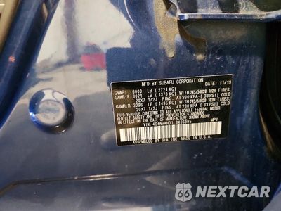 Zdjęcie 14 z 14 samochodu: 2020 SUBARU ASCENT PREMIUM VIN:4S4WMAHD1L3436995 - miniatura