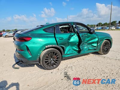 Trzecie zdjęcie samochodu z tyłu: 2024 BMW X6 M60I VIN:5UX43EX00R9U46264 - miniatura