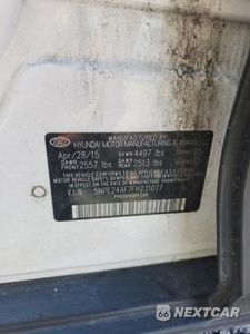 Zdjęcie 12 z 12 samochodu: 2015 HYUNDAI SONATA SE VIN:5NPE24AF7FH231077 - miniatura