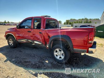 Drugie zdjęcie samochodu z przodu: 2002 DODGE RAM 1500 VIN:387HU18N92G135960 - miniatura