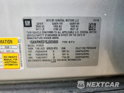 Zdjęcie 13 z 13 samochodu: 2016 GMC ACADIA SLE VIN:1GKKRNED7GJ263800 - miniatura