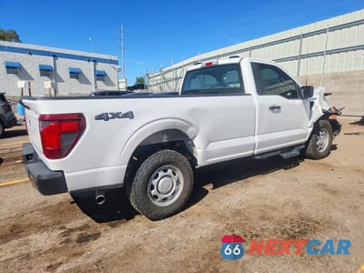 Trzecie zdjęcie samochodu z tyłu: 2024 FORD F150 XL VIN:1FTMF1LP7RKE95992 - miniatura