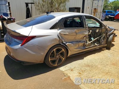 Trzecie zdjęcie samochodu z tyłu: 2023 HYUNDAI ELANTRA N LINE VIN:KMHLR4AF5PU410837 - miniatura