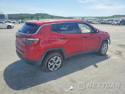 Trzecie zdjęcie samochodu z tyłu: 2024 JEEP COMPASS SPORT VIN:3C4NJDAN6RT143426 - miniatura