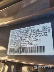 Zdjęcie 13 z 13 samochodu: 2025 HONDA PILOT ELITE VIN:5FNYG1H86SB186159 - miniatura