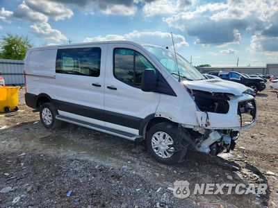 Czwarte zdjęcie samochodu z boku: 2024 FORD TRANSIT 250 DELIVERY VAN VIN:1FTBR1Y8XRKA40683 - miniatura